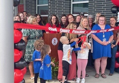 Clark County Preschool Ribbon Cutting